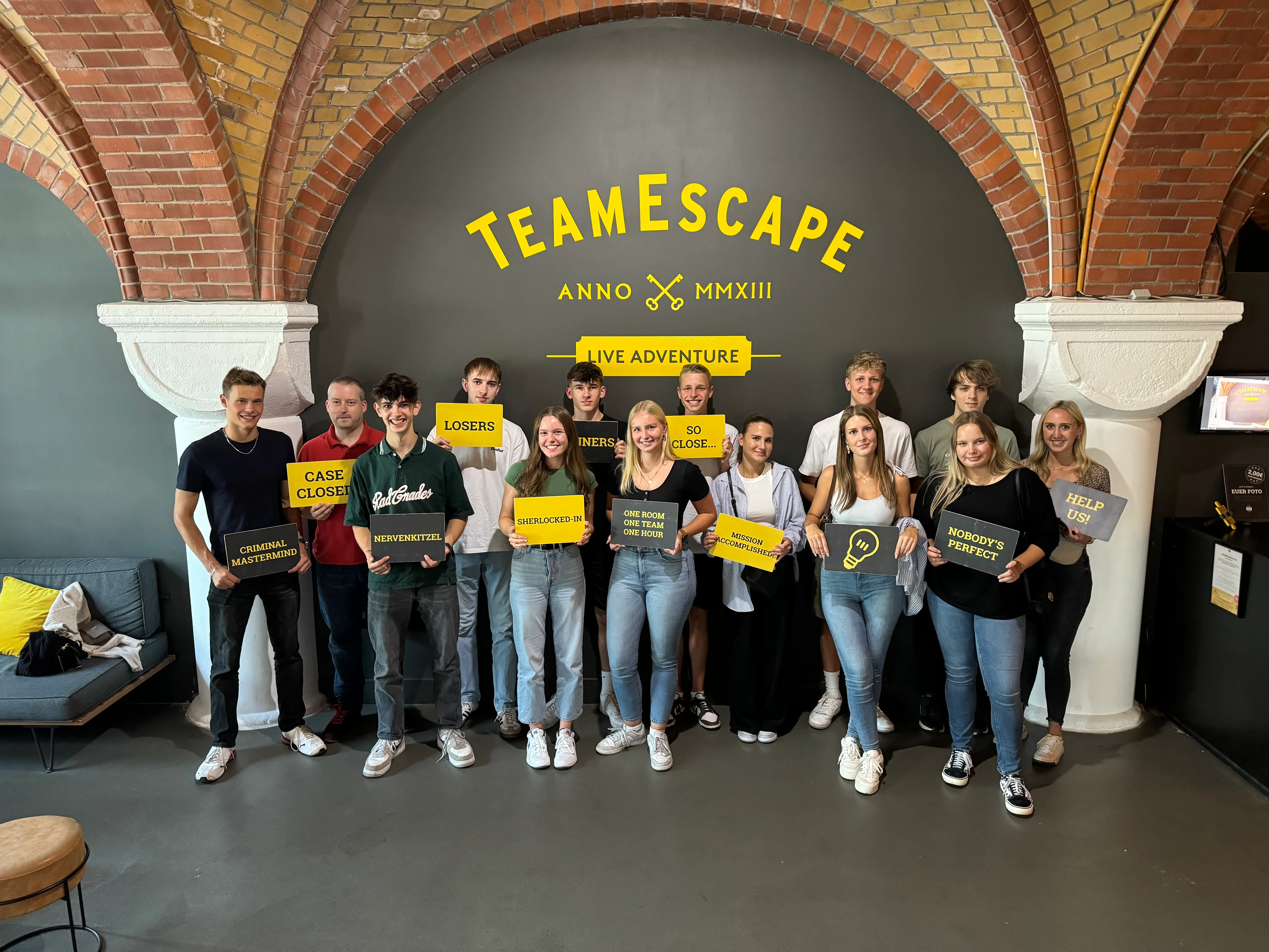 Azubi- Teamausflug nach Köln in den Escape Room